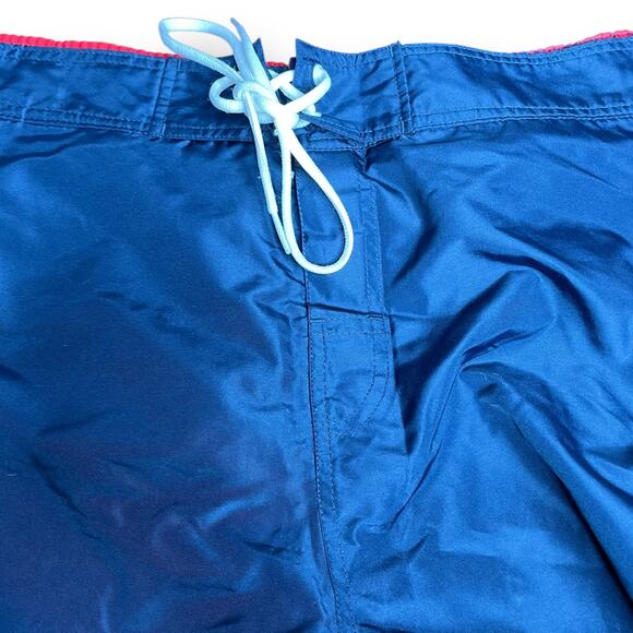 Boston Red Sox Mens Sz XL Swim Trunks Board Shorts G-III Carl Banks MLB Blue Red - Picture 7 of 15